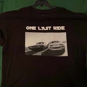 Fast and Furious “one last ride” T-shirt